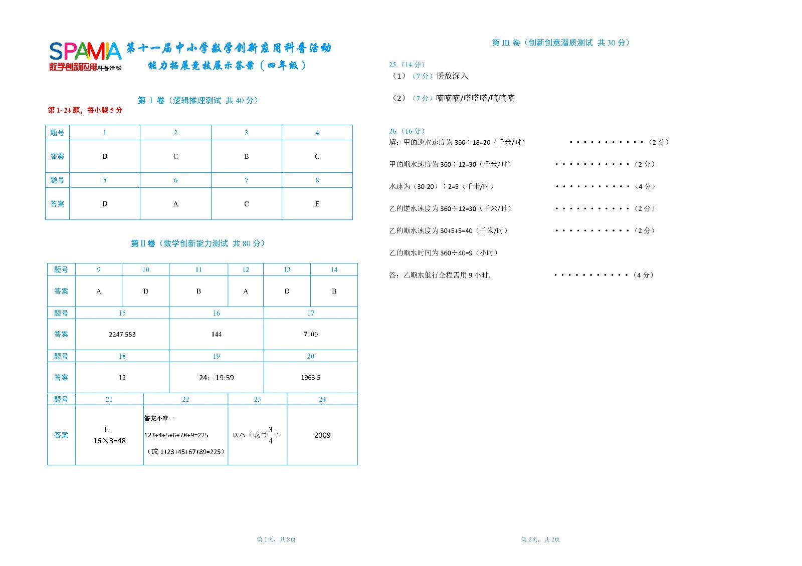 四年级复赛答案       第十一届中小学数学创新应用大赛（网站）.jpg